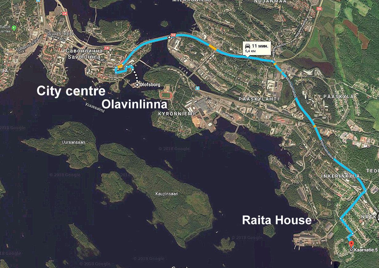 Aparthotel Raita House Savonlinna Exteriér fotografie